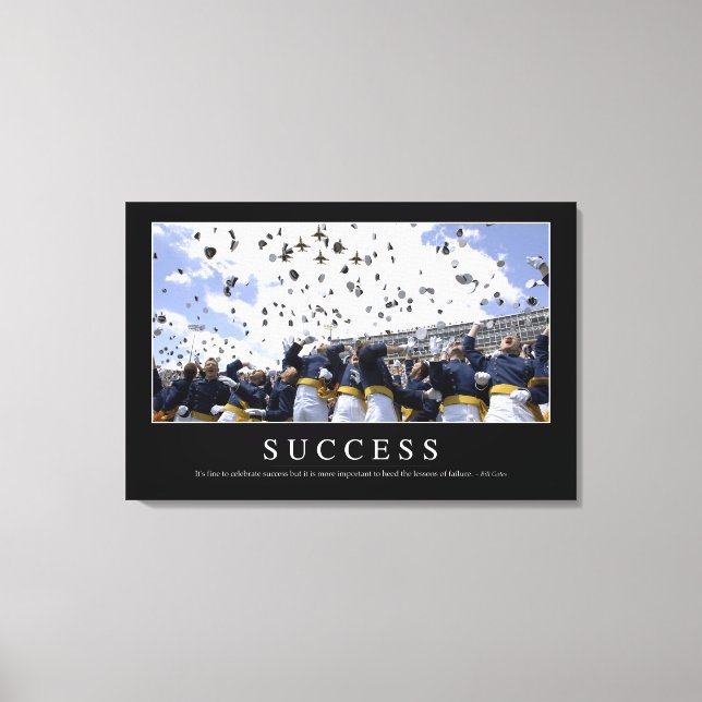 Erfolg: Inspirationsangebot Leinwanddruck (Vorderseite)