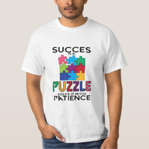 Erfolg ist ein Rätsel: Geduld beendet die Pictur T-Shirt
