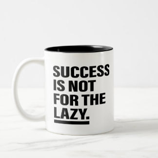 Erfolg Mindset Kunst Inspiration Kunst Motivation Zweifarbige Tasse