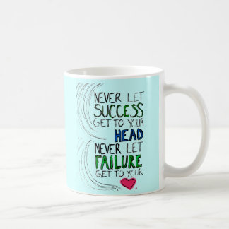 Erfolg u. Ausfall Kaffeetasse