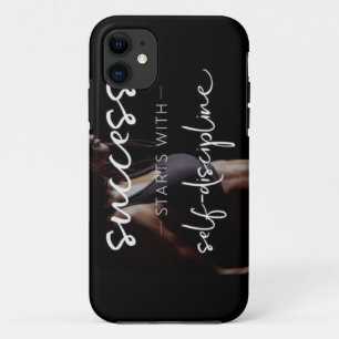 Erfolg und Disziplin - Frauenym Motivierend Case-Mate iPhone Hülle