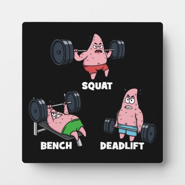 Erfolg und Gym Motivierend Plaque Fotoplatte (Vorderseite)