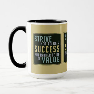 Erfolg und Motivierend Tasse