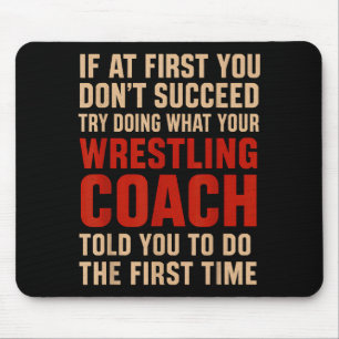 Erfolg Versuche es damit, dass du deinem Wrestling Mousepad