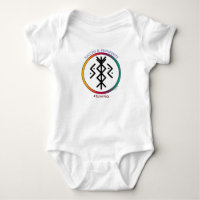 Erfolg & Wohlstand Bindrune Baby Bodysuit