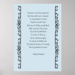 Erfolg zählt süßestes Gedicht Poster