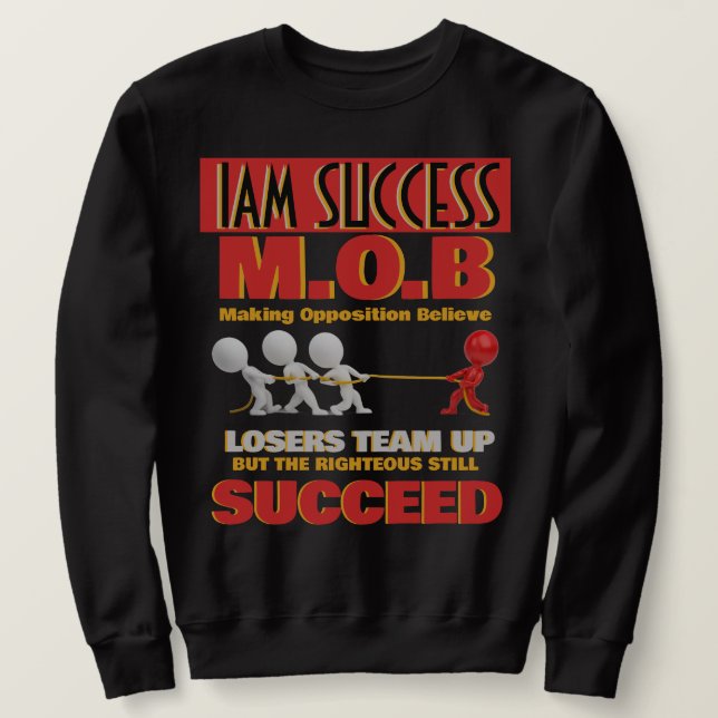 ERFOLGREICH SWEATSHIRT (Design vorne)
