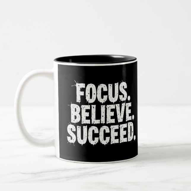 Erfolgreich Zweifarbige Tasse (Links)