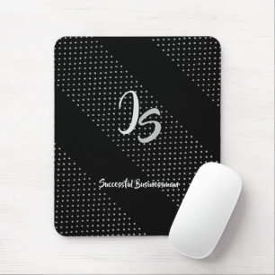 "Erfolgreicher Geschäftsmann" Persönliches Silber- Mousepad