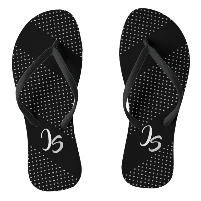 Erfolgreicher Geschäftsmann-persönliches silbernes Flip Flops (Fußbett)