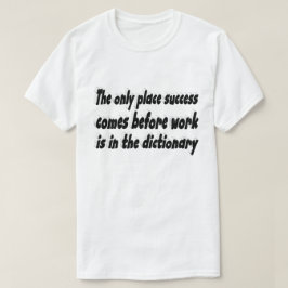 Erfolgreiches Motivierend Angebot T-Shirt