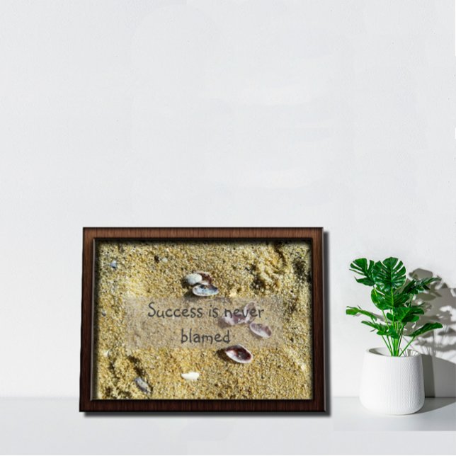 Erfolgreiches Weisheit Sprichwort und Foto Poster (Von Creator hochgeladen)