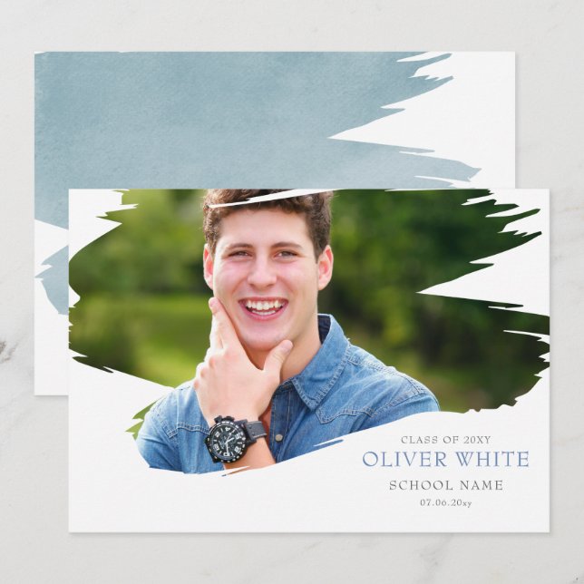 Erfolgsaussage Abschluss Einladung (Vorne/Hinten)