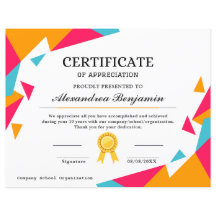 Erfolgsbewertungszeugnis