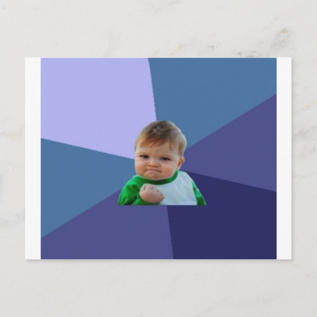 Erfolgskind Postkarte (Vorderseite)