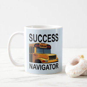 Erfolgsnavigator Schulbusfahrer Kaffeetasse