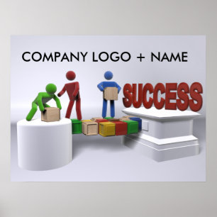 Erfolgsplakat erreichen poster