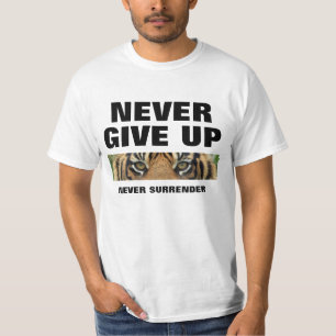 Erfolgsquote gibt nie auf, nie übergeben T-Shirt