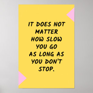 Erfolgsquote Motivierend / Inspiration Zitat Poster