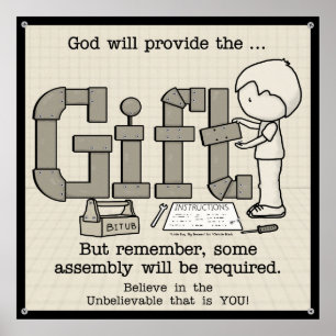 Erforderliche Assembly Poster