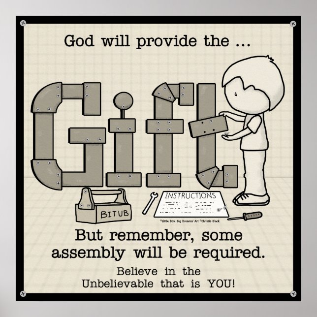 Erforderliche Assembly Poster (Vorne)