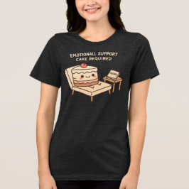 Erforderlicher Support-Cake Tri-Blend Shirt
