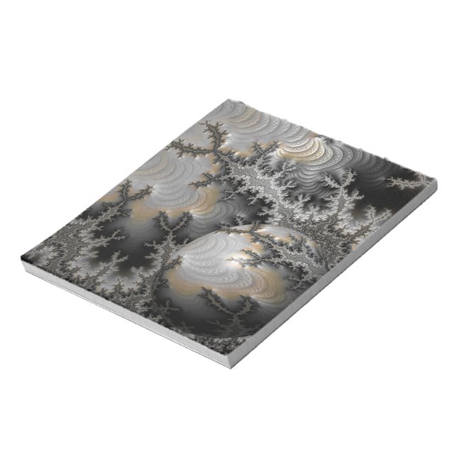 Erforschen des Mandelbrot Realm Notepad Notizblock (Rotiert)