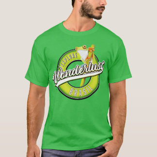 Erforschen Sie Brasilien Wonderlust T-Shirt