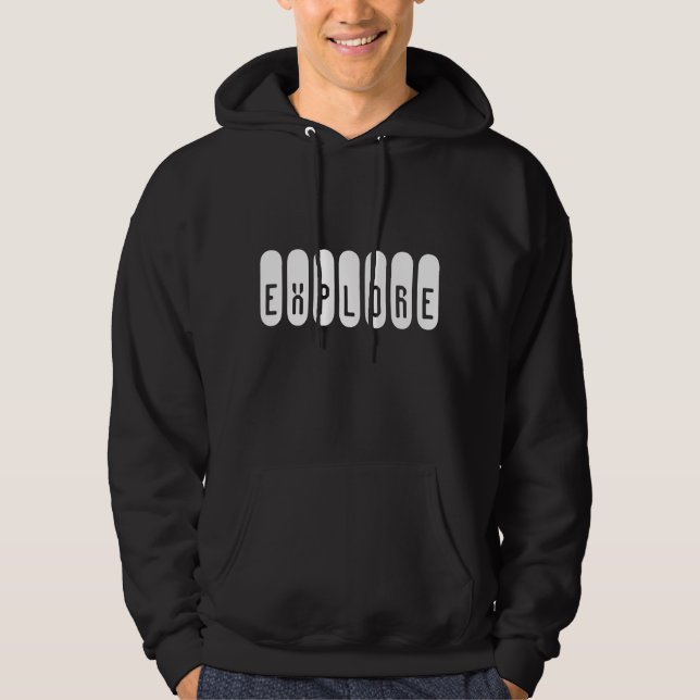 Erforschen Sie Hoodie (Vorderseite)