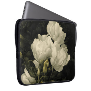 Erforschung einer Peonie Laptopschutzhülle