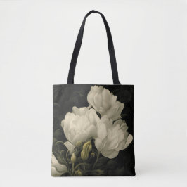 Erforschung einer Peonie Tasche