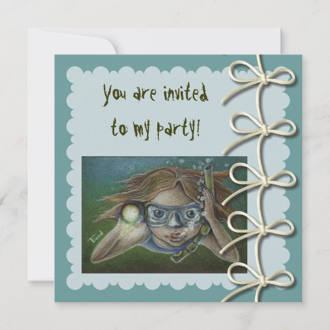 Erforschung Einladung (Vorderseite)