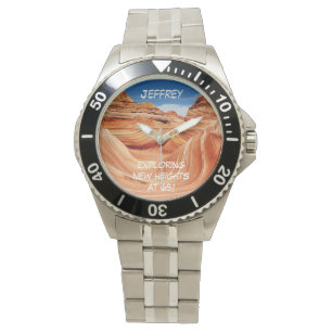 Erforschung neuer Höhenwanderungen Wrist Watch 65 Armbanduhr