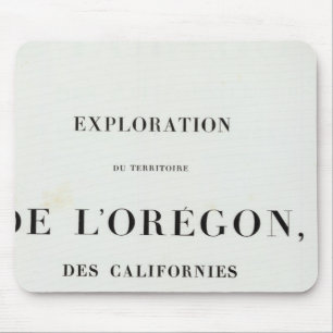 Erforschung von Oregon 3 Mousepad