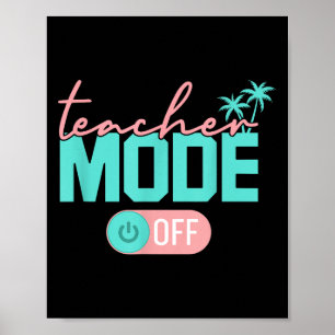 Erfreulicher Lehrermodus am letzten Schulsommer B Poster
