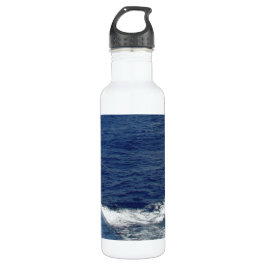 Erfrischende Meereswellen Trinkflasche