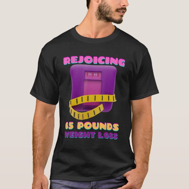 Erfrischung von 65 Pfund Gewichtsverlust T-Shirt (Vorderseite)