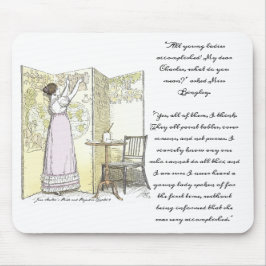 Erfüllte Damen, Jane Austen Pride & Prejudice Mousepad