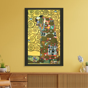 Erfüllung aka Der Kuss von Gustav Klimt Leinwanddruck