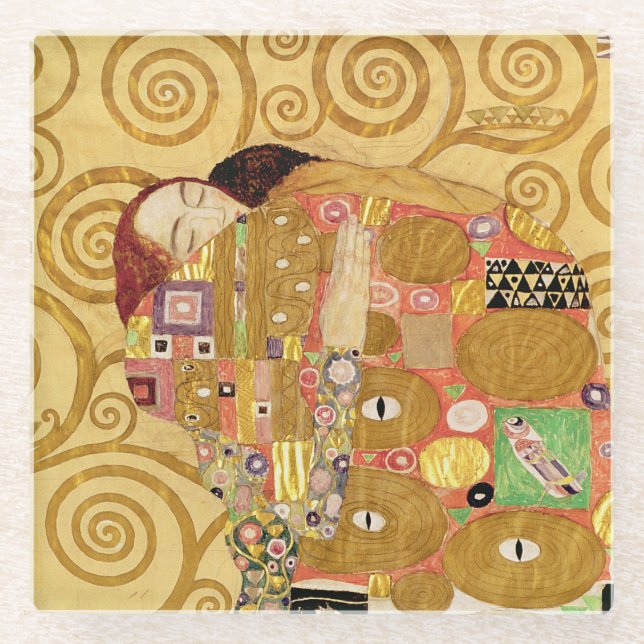 Erfüllung c.1905-09 2 glasuntersetzer (Vorderseite)