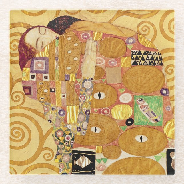 Erfüllung c.1905-09 glasuntersetzer (Vorderseite)