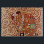 Erfüllung durch Gustav Klimt, Vintager Jugendstil Schneidebrett<br><div class="desc">Fulfillment,  The Embrace (1909) von Gustav Klimt ist ein Vintages Viktorianisches Era Symbolismus feine Kunst-Liebe und romanische Porträtmalerei mit einem jungen Paar,  das kurz davor steht zu küssen.
Über den Künstler:
Gustav Klimt (1862-1918) war ein österreichischer Symbolik-Maler und einer der prominentesten Mitglieder der Wiener Jugendstil-Bewegung.</div>