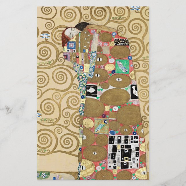 Erfüllung, Gustav Klimt (Vorderseite)