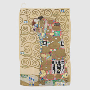 Erfüllung, Gustav Klimt Golfhandtuch