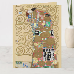 Erfüllung, Gustav Klimt Karte
