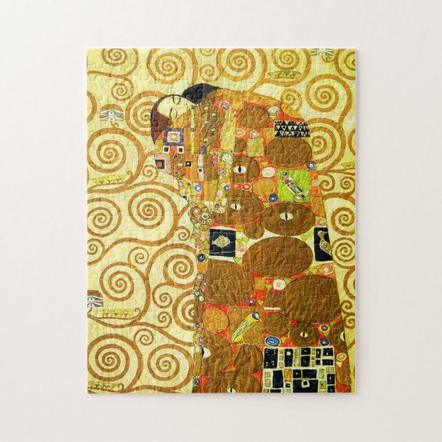Erfüllungs-Puzzlespiel Gustav Klimt (Vertikal)