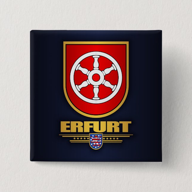 Erfurt Button (Vorderseite)