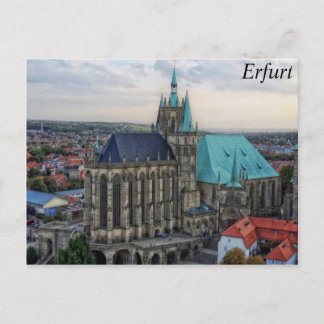 Erfurt, Deutschland Postkarte