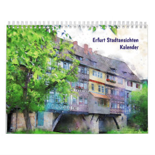 Erfurt Kalender – Sehenswürdigkeiten & Stadtansich
