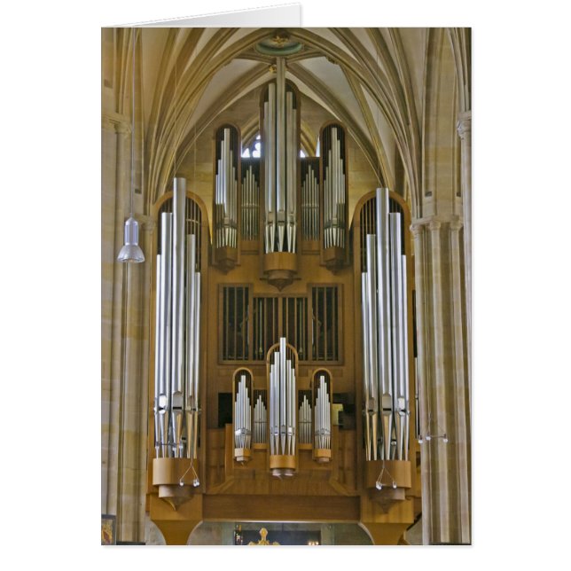 Erfurt-Kathedralenorgankarte (Vorne)